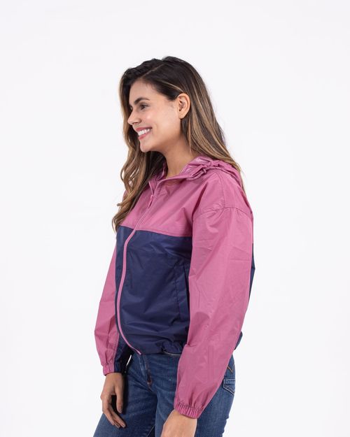 Chaqueta con bloques para mujer