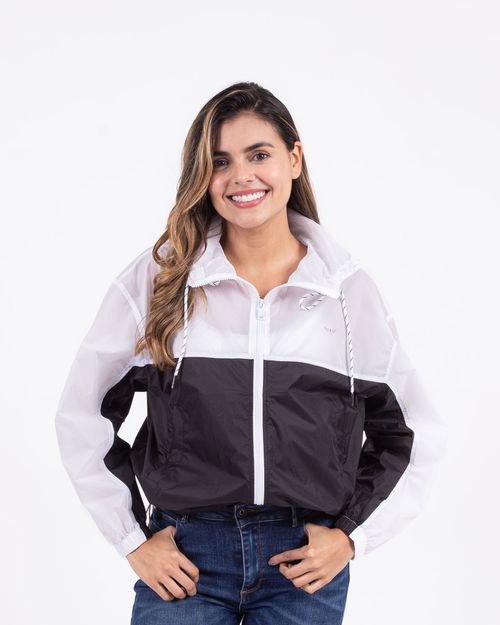 Chaqueta con bloques para mujer