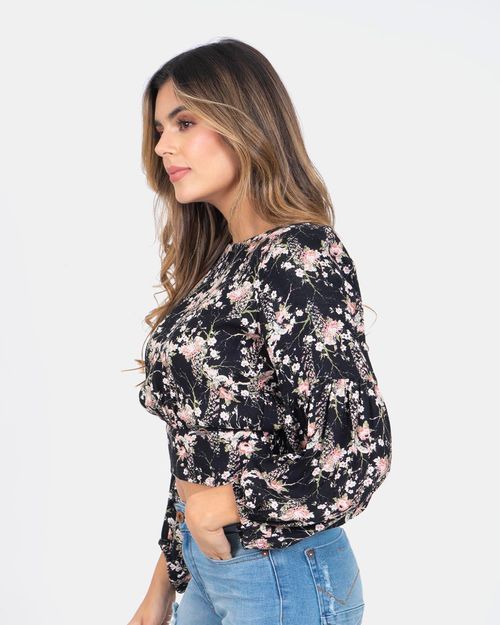 Blusa estampada para mujer