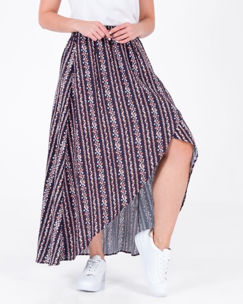 Falda estampada para mujer