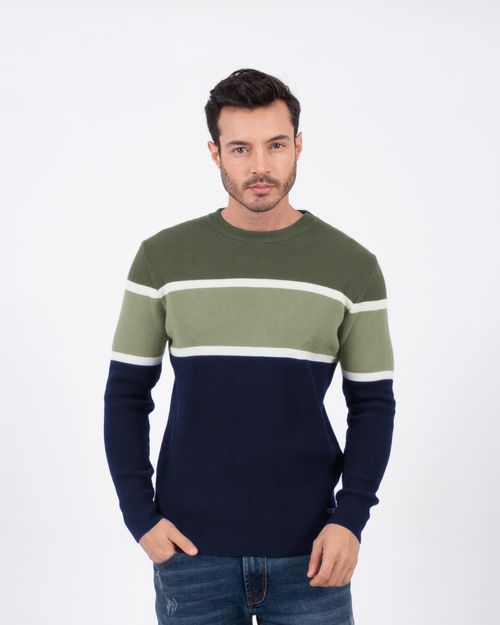 Sweater multicolor para hombre