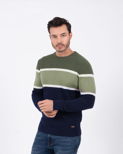 Sweater multicolor para hombre