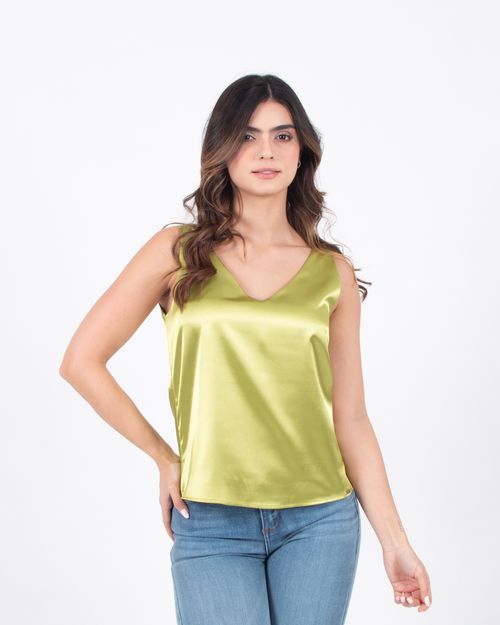 Blusa verde para mujer