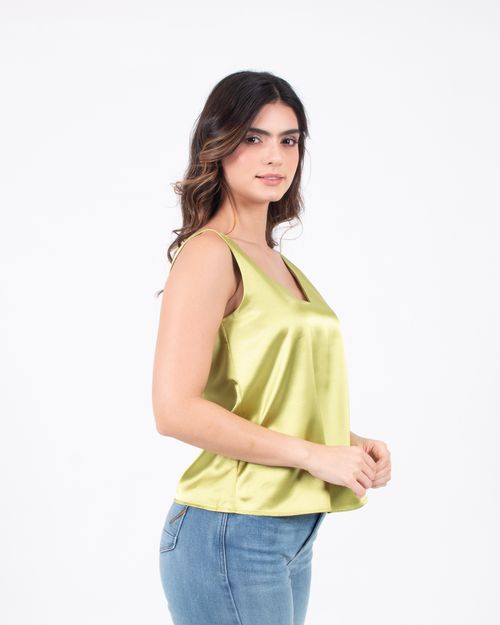 Blusa verde para mujer