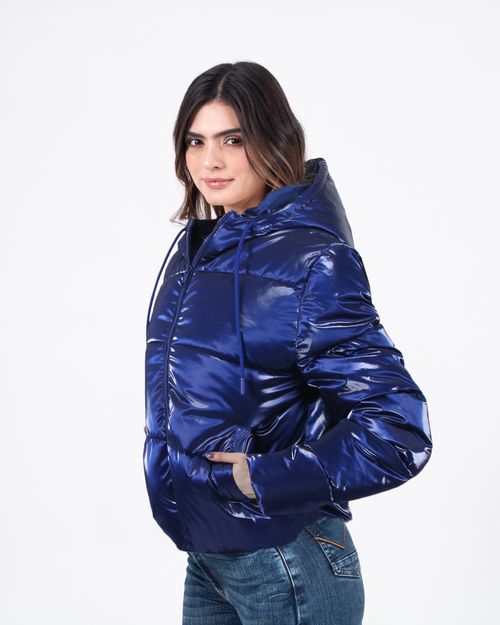 Chaqueta azul para mujer