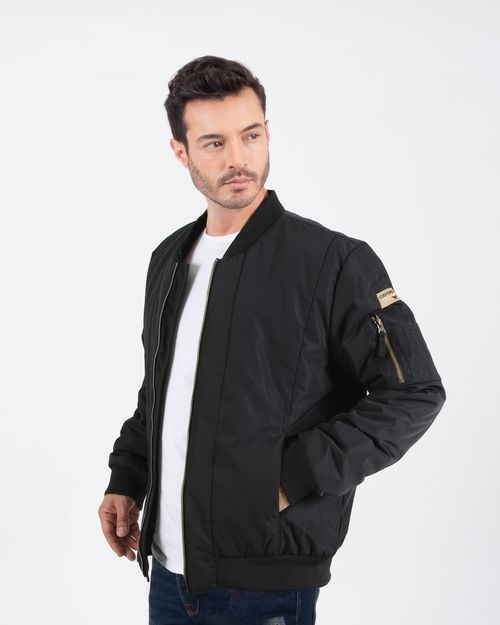Chaqueta negra para hombre