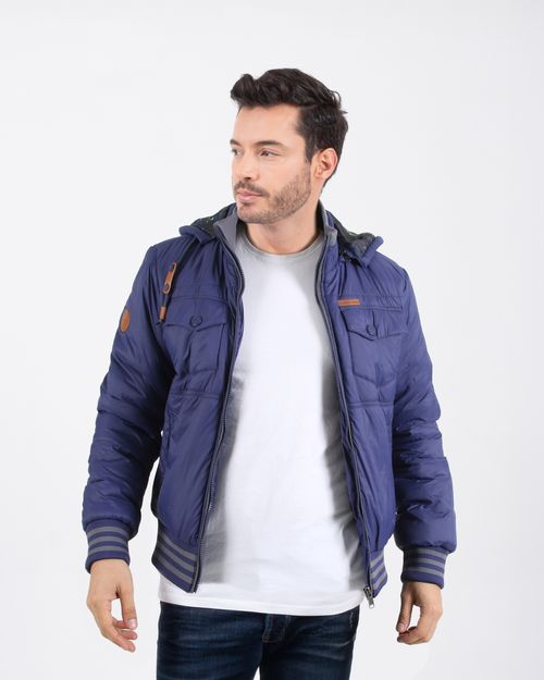 Chaqueta azul para hombre