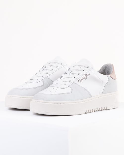 Calzado blanco-gris para mujer