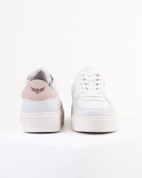 Calzado blanco-gris para mujer
