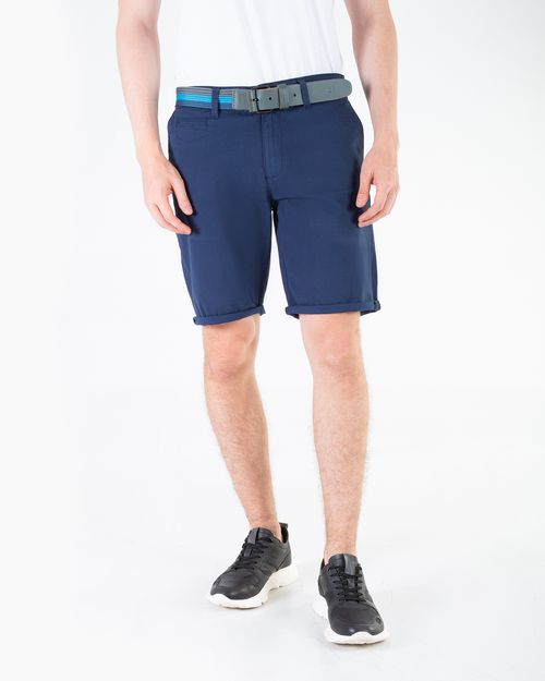 Bermuda azul para hombre