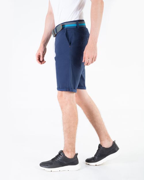 Bermuda azul para hombre