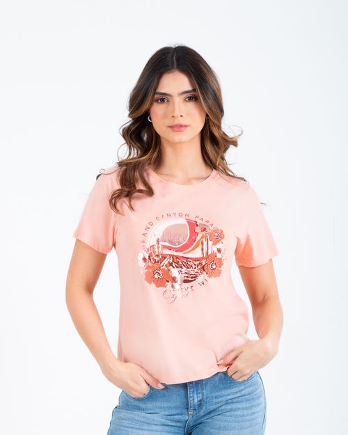 Camiseta mandarina para mujer