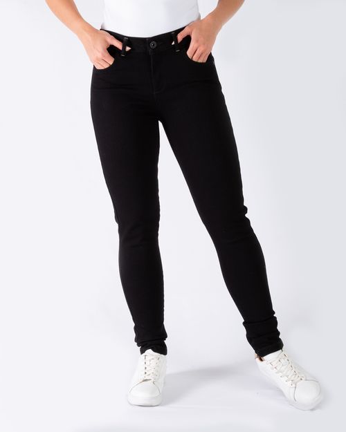 Jean negro para mujer