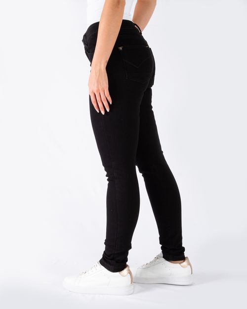 Jean negro para mujer