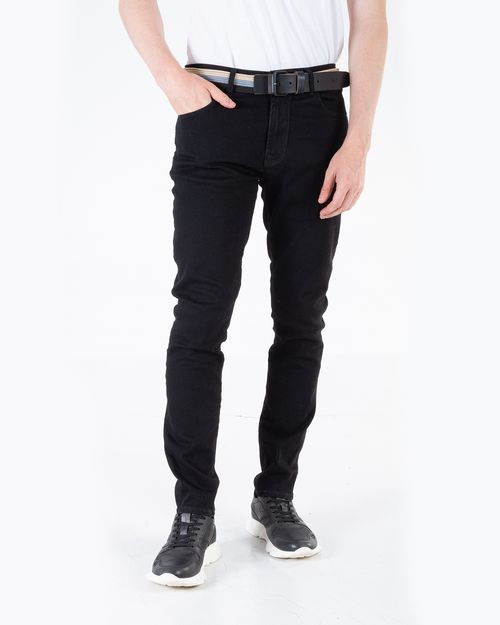 Jean negro para hombre