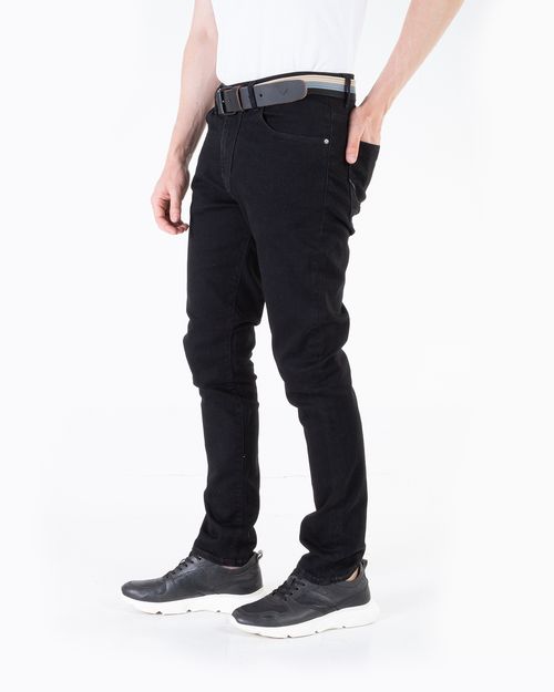 Jean negro para hombre