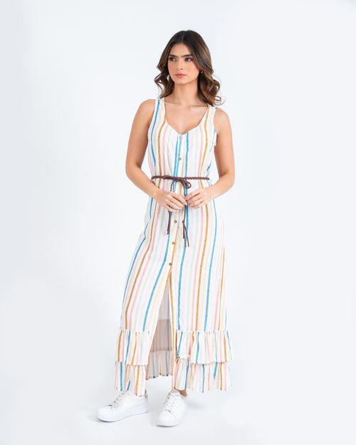 Vestido de rayas  para mujer