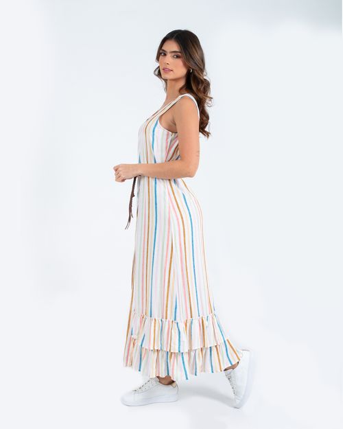 Vestido de rayas  para mujer