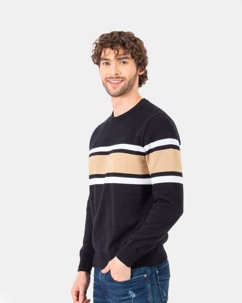 Sweater negro para hombre