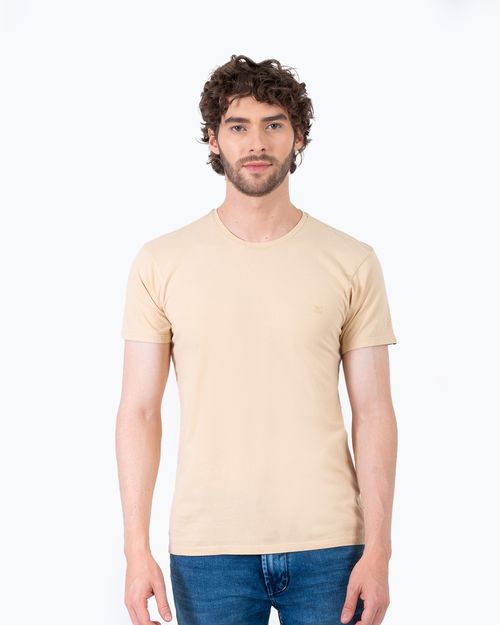 Camiseta arena para hombre