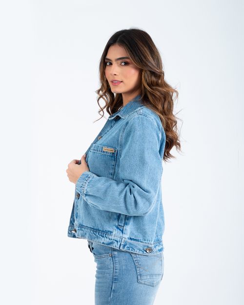 Chaqueta denim para mujer