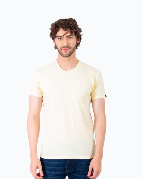 Camiseta amarilla para hombre