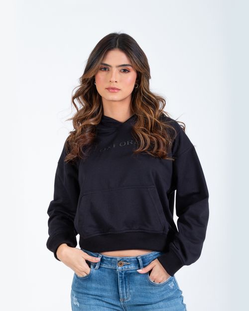 Buzo negro para mujer