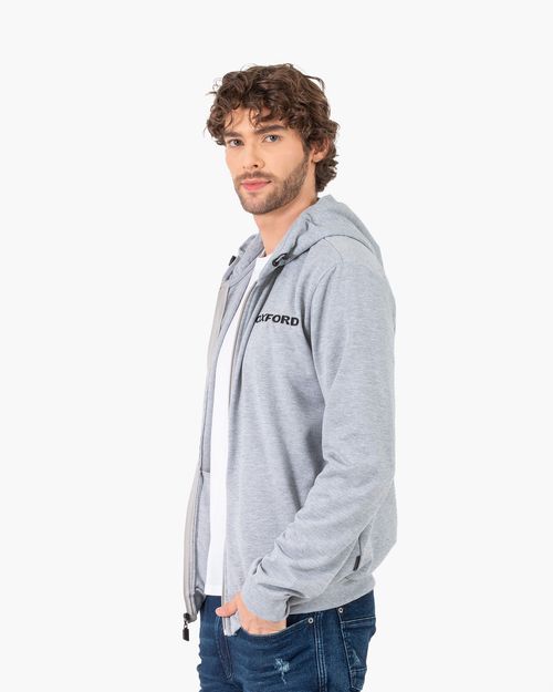 Buzo gris para hombre