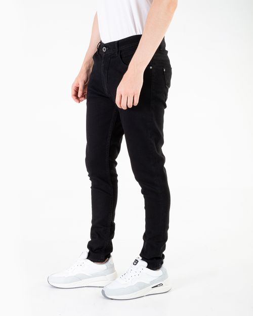 Jean negro para hombre