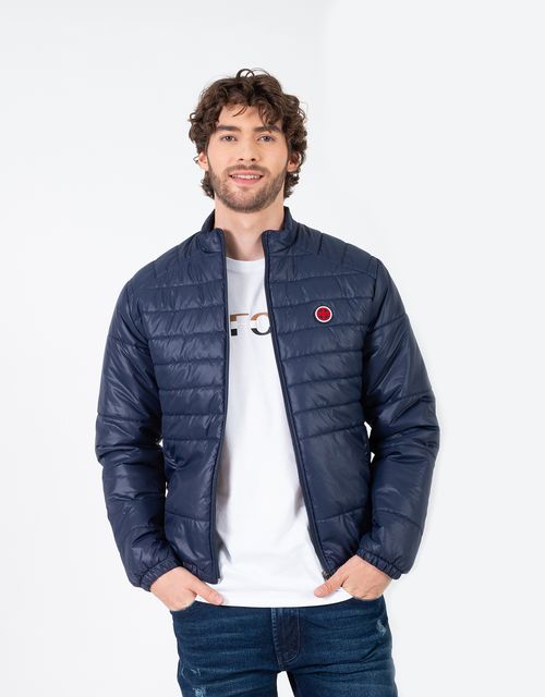 Chaqueta azul para hombre