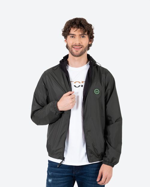 Chaqueta verde para hombre
