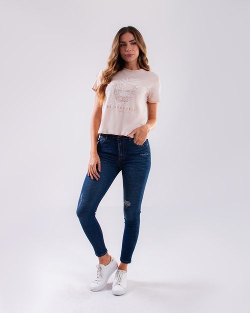 Camiseta arena para mujer