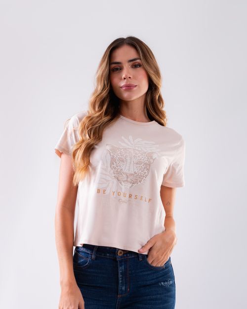 Camiseta arena para mujer