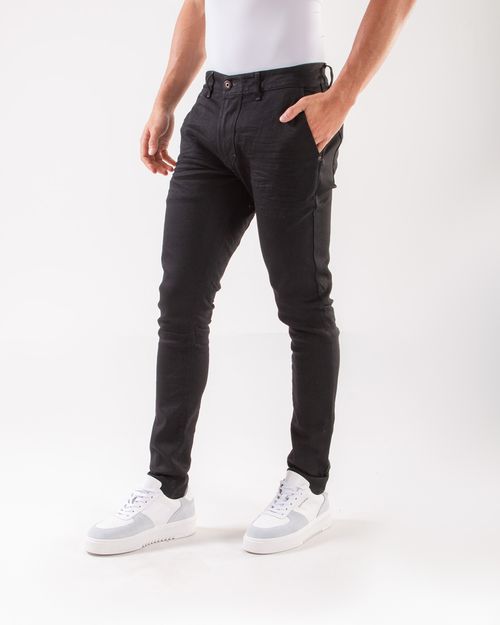 Jean negro para hombre