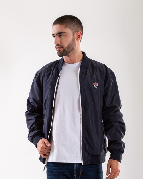 Chaqueta azul para hombre