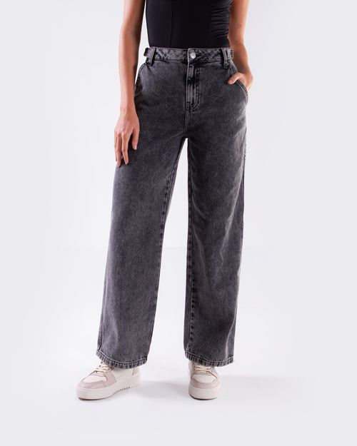 Jean gris para mujer