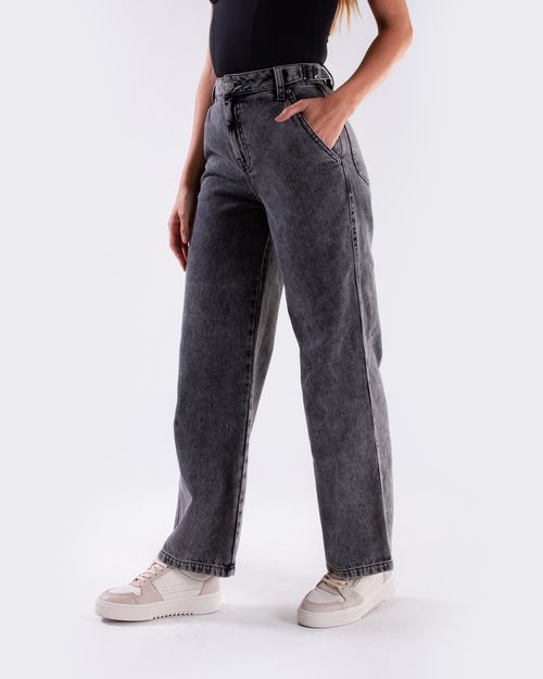 Jean gris para mujer