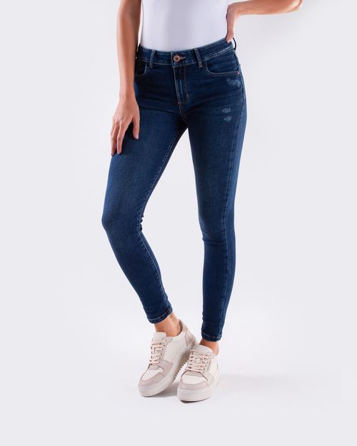 Jean tono oscuro para mujer