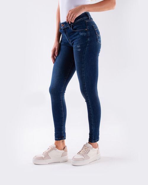 Jean tono oscuro para mujer