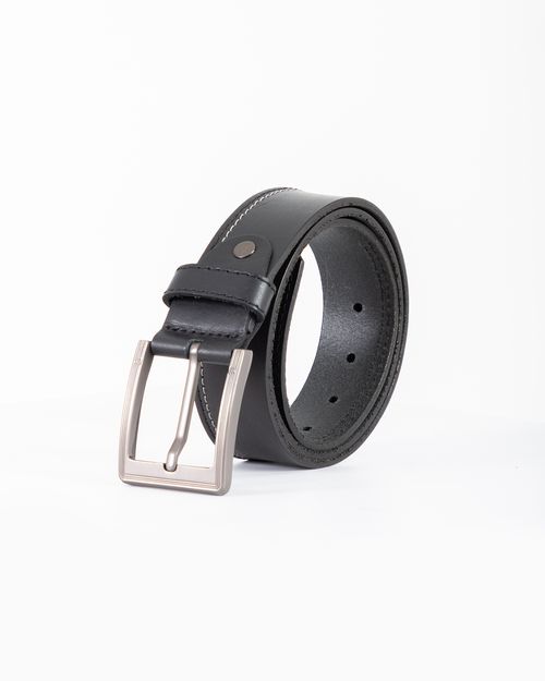 Cinturon negro para hombre