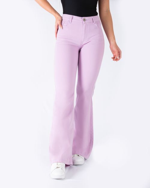 Pantalon lila para mujer