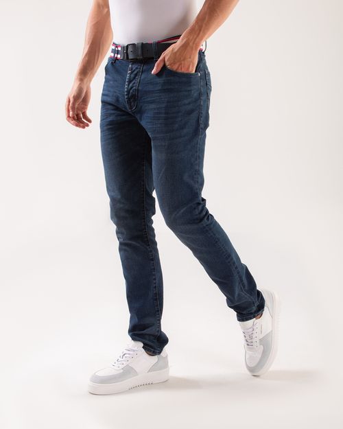 Jean tono oscuro para hombre