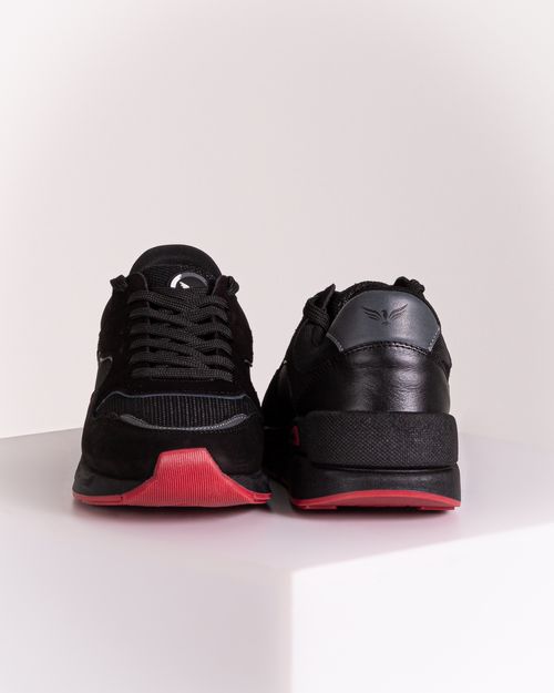 Calzado negro para hombre