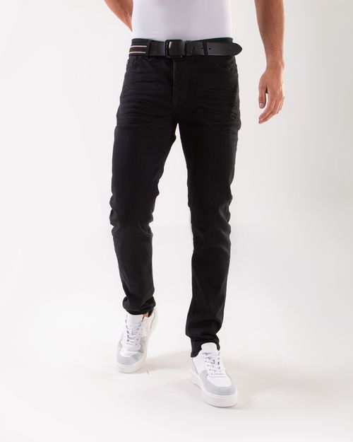 Jean negro para hombre