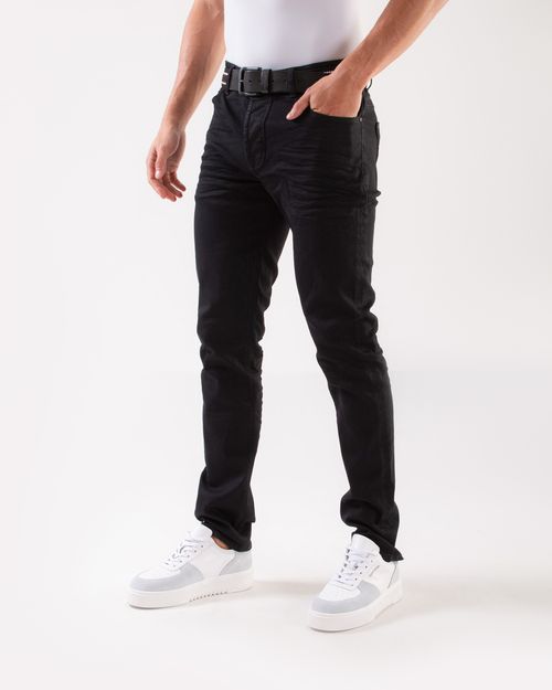 Jean negro para hombre