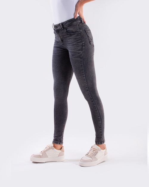 Jean negro para mujer