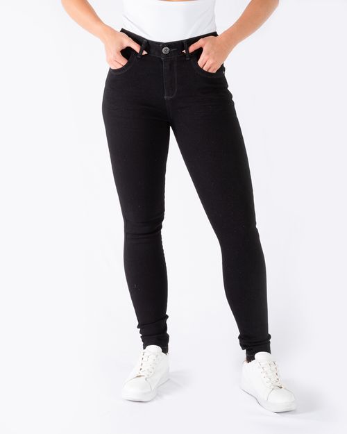 Jean negro para mujer