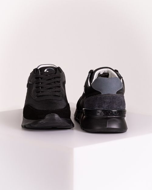 Calzado negro para hombre