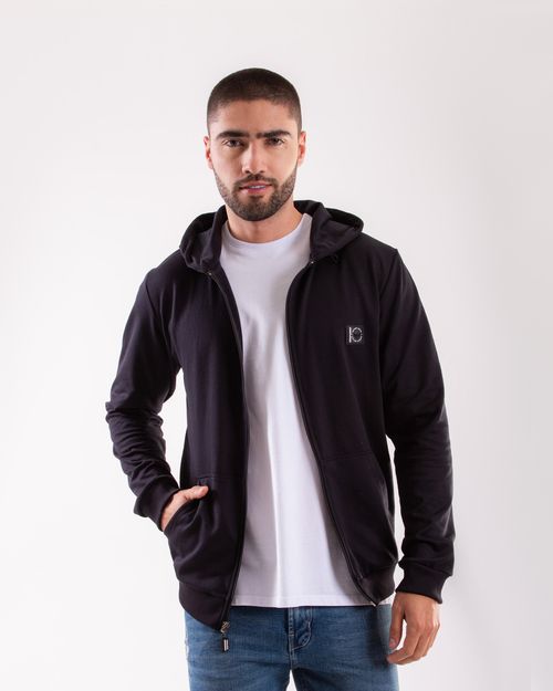 Buzo negro para hombre