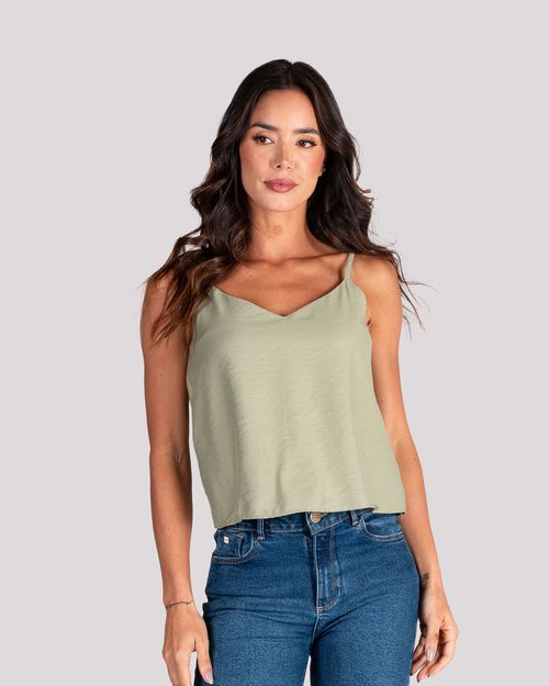 Blusa verde para mujer